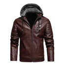 Jaqueta Masculina Fashion com Detalhes em Zíper e Capuz - (Promoção de Inverno 2025)