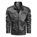 Jaqueta Masculina de Couro Slim